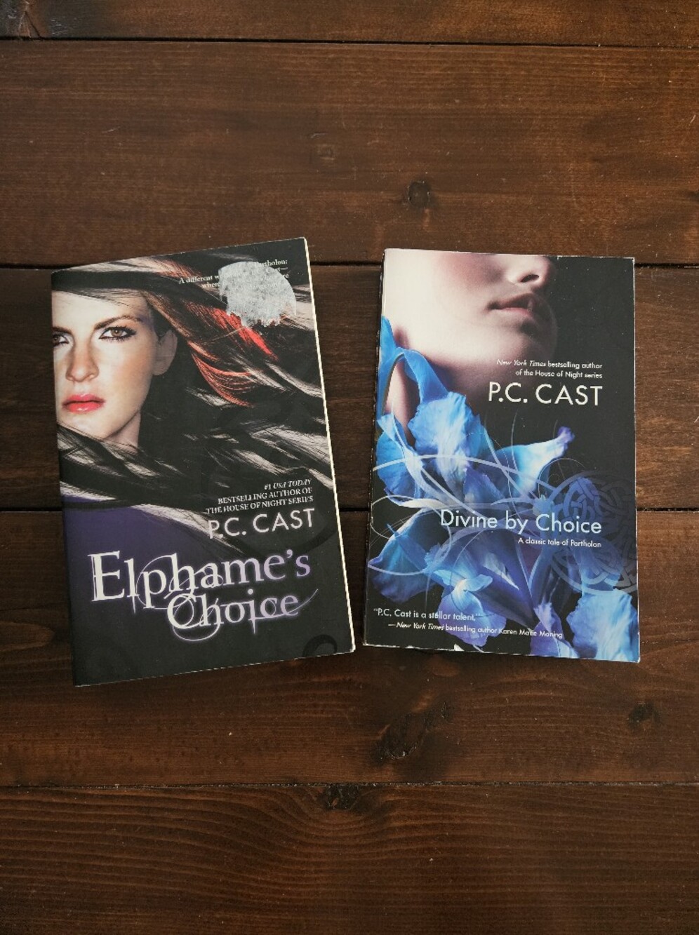 Elphame's Choice & Divine by Choice by P. C. Cast Paperback Bundle